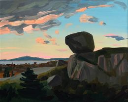 Gemälde, Great Rock of Polly's Cove, Adam Gunn