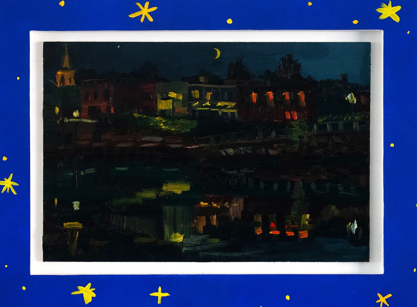 Adam Gunn, Downtown Bridgewater at Night Adam Gunn, Downtown Bridgewater at Night