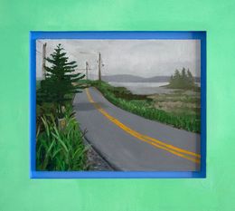 Gemälde, Crescent Beach Road, Adam Gunn