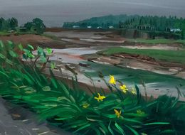 Gemälde, Parrsboro Walking Path, Adam Gunn
