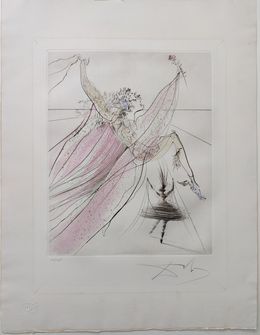 Drucke, Terpsichore, from Les Muses, Salvador Dali
