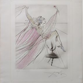 Print, Terpsichore, from Les Muses, Salvador Dali
