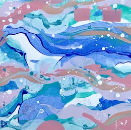 Gemälde, “Whisper of the Sea” 3 in the triptych, Iryna Rets