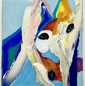 Painting, Special Horse, Menashe Kadishman
