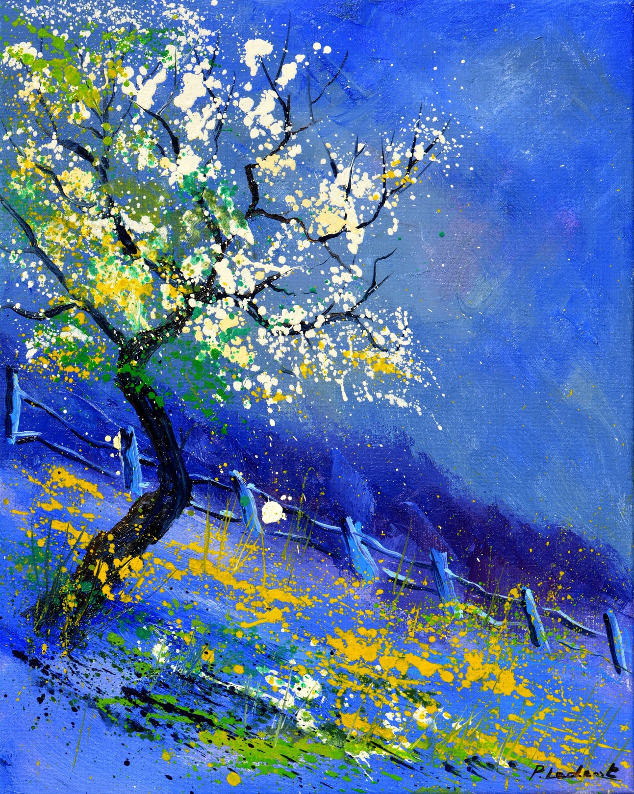 Pol Ledent, Blue spring Pol Ledent, Blue spring
