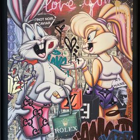 Print, Luxery Love Bunny`s, Raphael van der Haegen