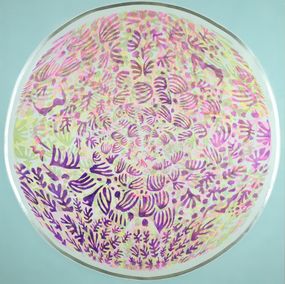 Gemälde, Mandala XIX, Profondo, Achao