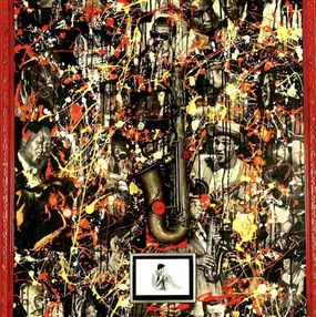 Gemälde, Jackson Pollock and Charlie Parker, Thomas Dellert