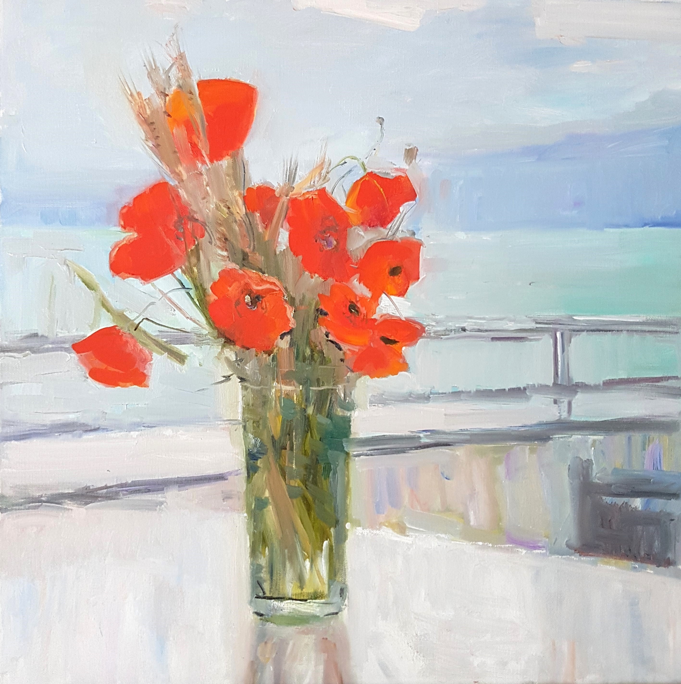 Tatiana Kyriakidou, Poppies and the Sea Tatiana Kyriakidou, Poppies and the Sea