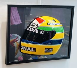Skulpturen, Demi casque ayrton senna, Ian Philip