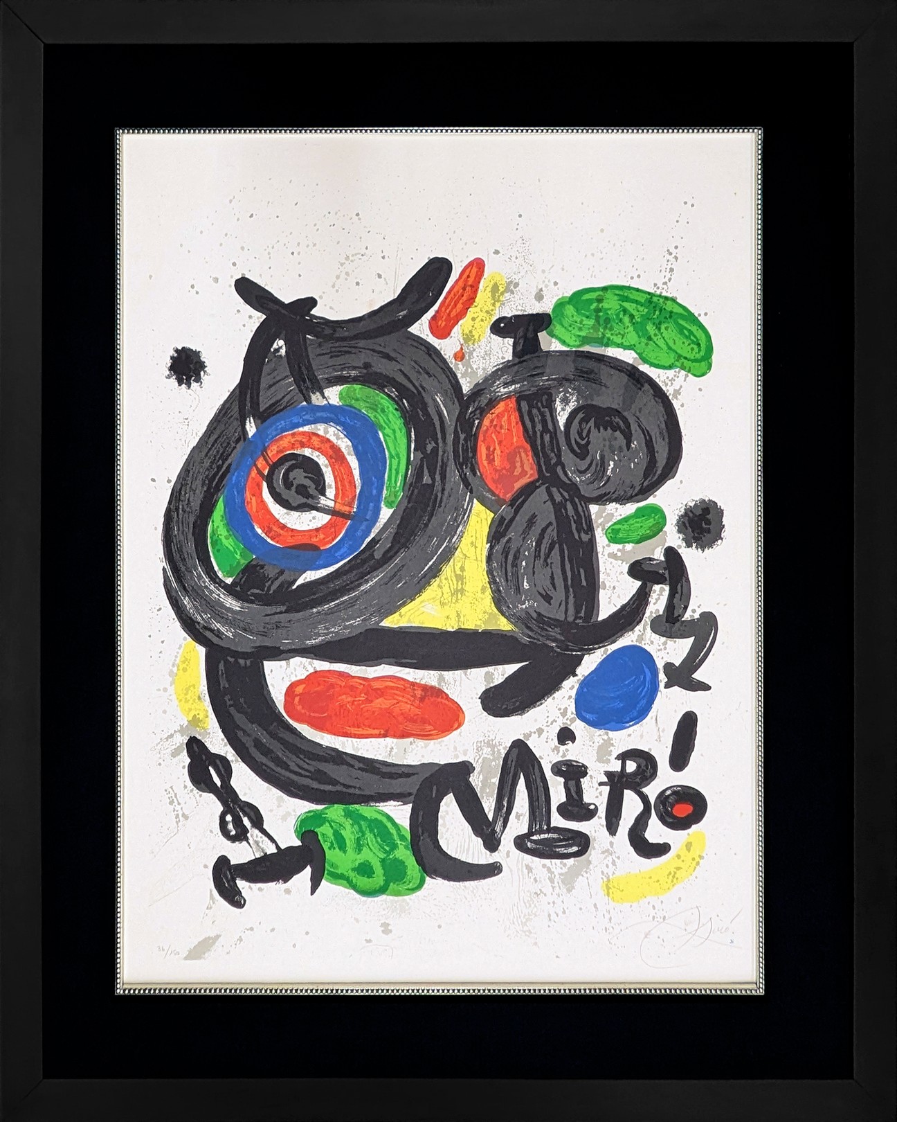 Joan Miró, Affiche pour l'Exposition Sculptures (Mourlot 668) Joan Miró, Affiche pour l'Exposition Sculptures (Mourlot 668)