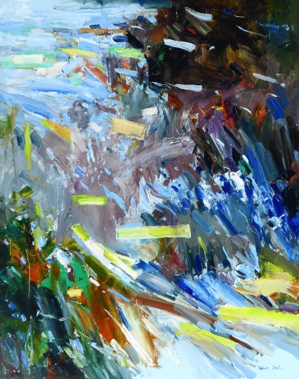 Yehor Dulin, Water, Painting on canvas