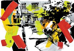 Zeichnungen, Sketch 11. U misia. Bistro Gdynia, Tetiana Ocheredko