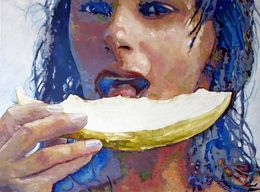 Gemälde, Sweet melon, Anatoly Varvarov