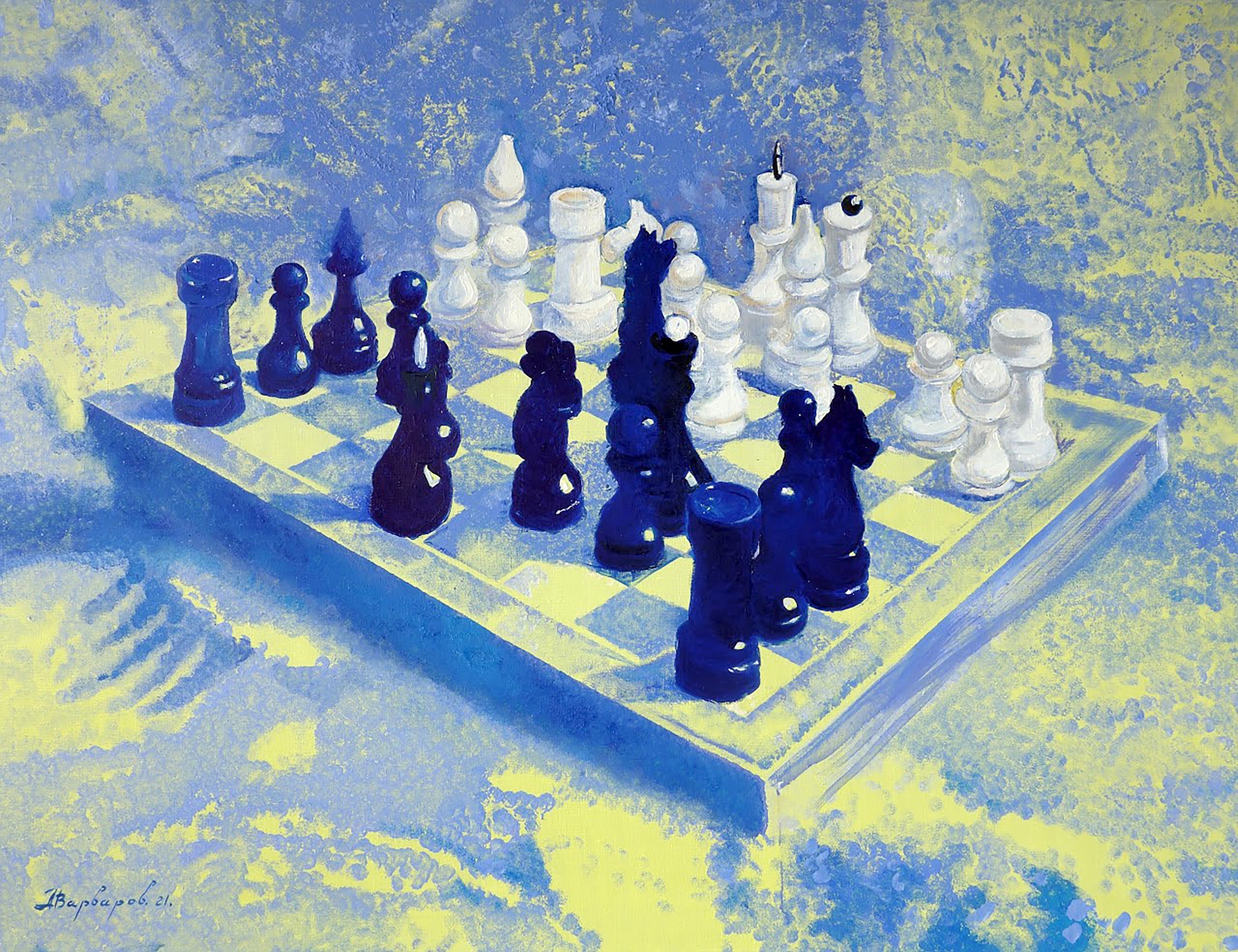 Anatoly Varvarov, White and black Anatoly Varvarov, White and black