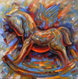 Painting, Pegasus, Voichenko Sergiy