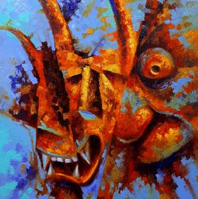 Gemälde, Orange demons, Voichenko Sergiy