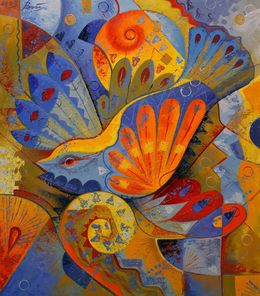 Painting, Bird of the sun, Voichenko Sergiy