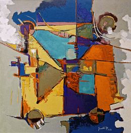 Gemälde, Abstract Wedding, Artyom Basenci
