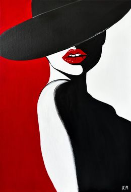 Painting, Veiled Allure, Kristina Mallen