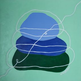 Gemälde, Zen Minimalism. Balance, Vafa Majidli