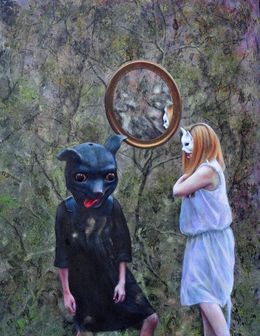 Gemälde, Realidad Invertida, Sandra de Jaume