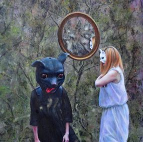 Gemälde, Realidad Invertida, Sandra de Jaume