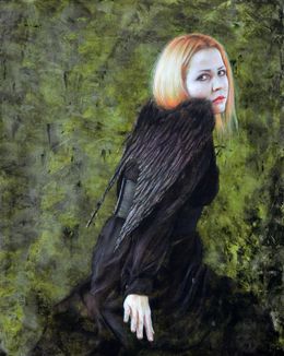 Gemälde, Ángel Negro, Sandra de Jaume