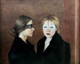 Gemälde, La Historiadora y la Artista, Sandra de Jaume