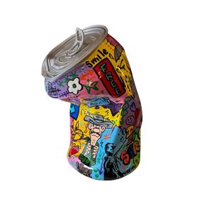 Sculpture, Dammaged can, Michael Edery