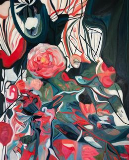 Peinture, Entrelacée 22, Nathalie Maquet