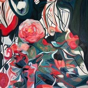 Gemälde, Entrelacée 22, Nathalie Maquet