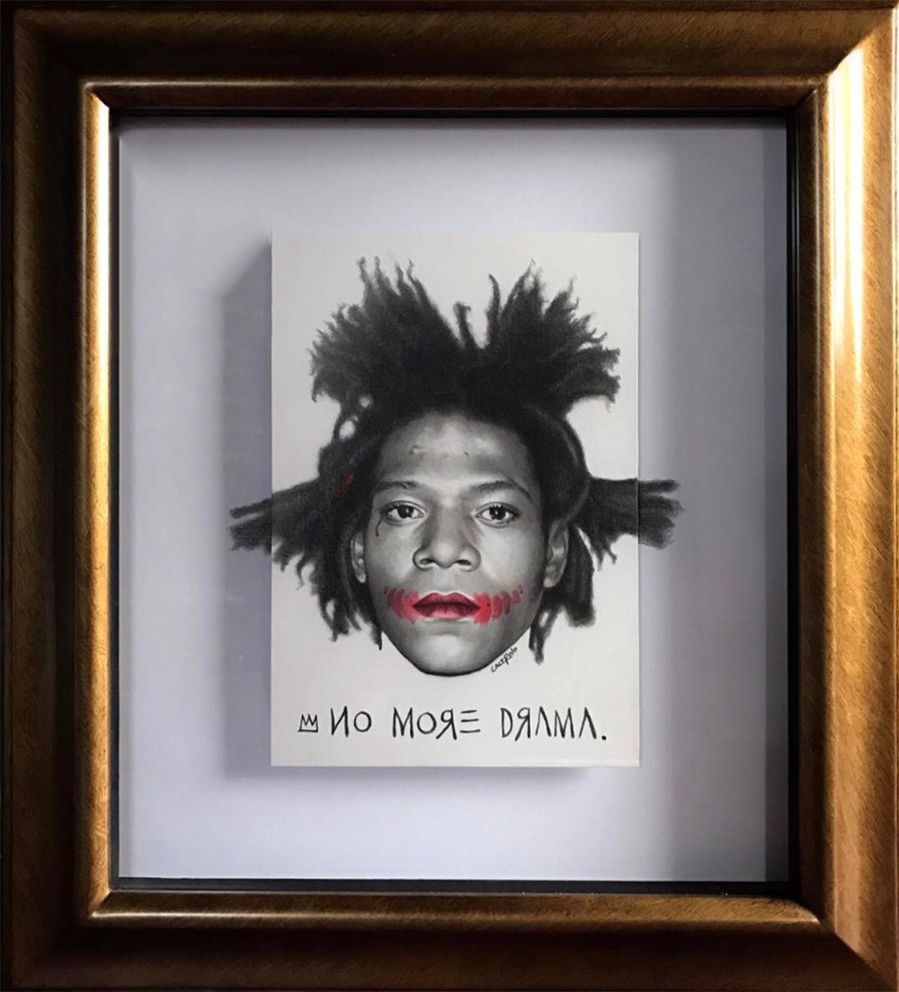 Cacerolo ., Jean Michel Basquiat Portrait Cacerolo ., Jean Michel Basquiat Portrait