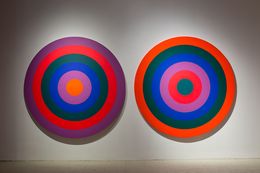 Gemälde, Double 66, Claude Tousignant