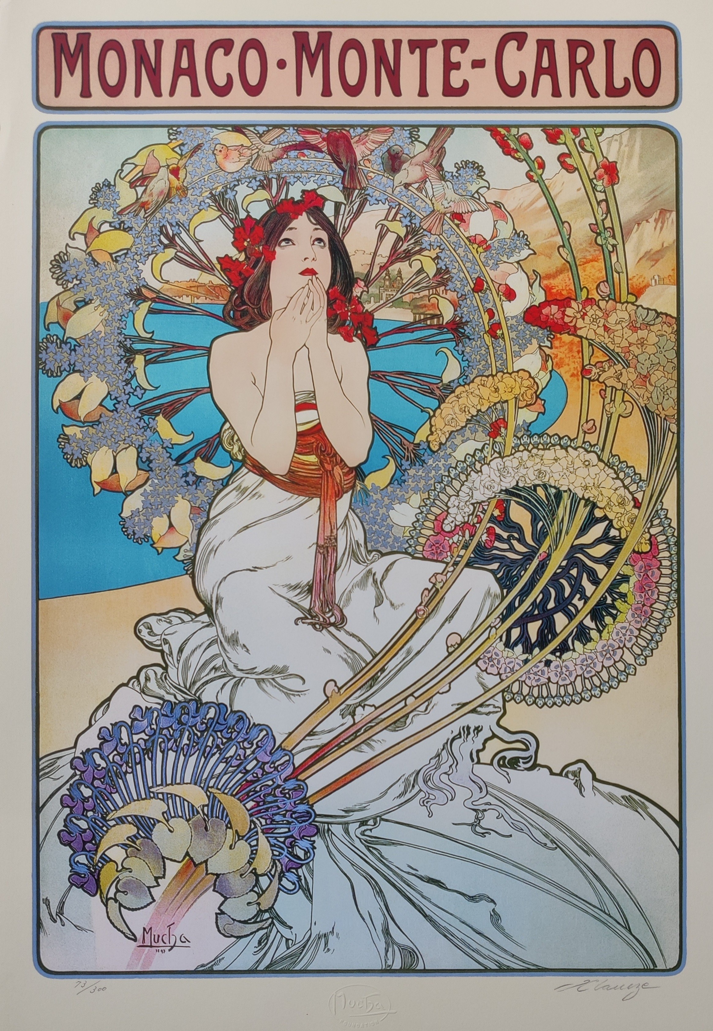 Alphons Mucha, Poster for 'Monaco - Monte Carlo' Alphons Mucha, Poster for 'Monaco - Monte Carlo'