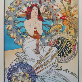 Print, Poster for 'Monaco - Monte Carlo', Alphons Mucha