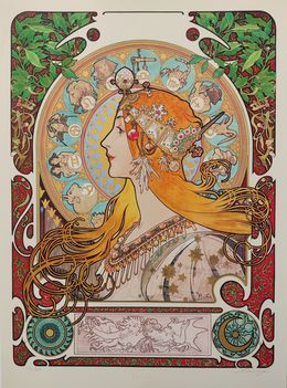 Drucke, Zodiac, Alphons Mucha