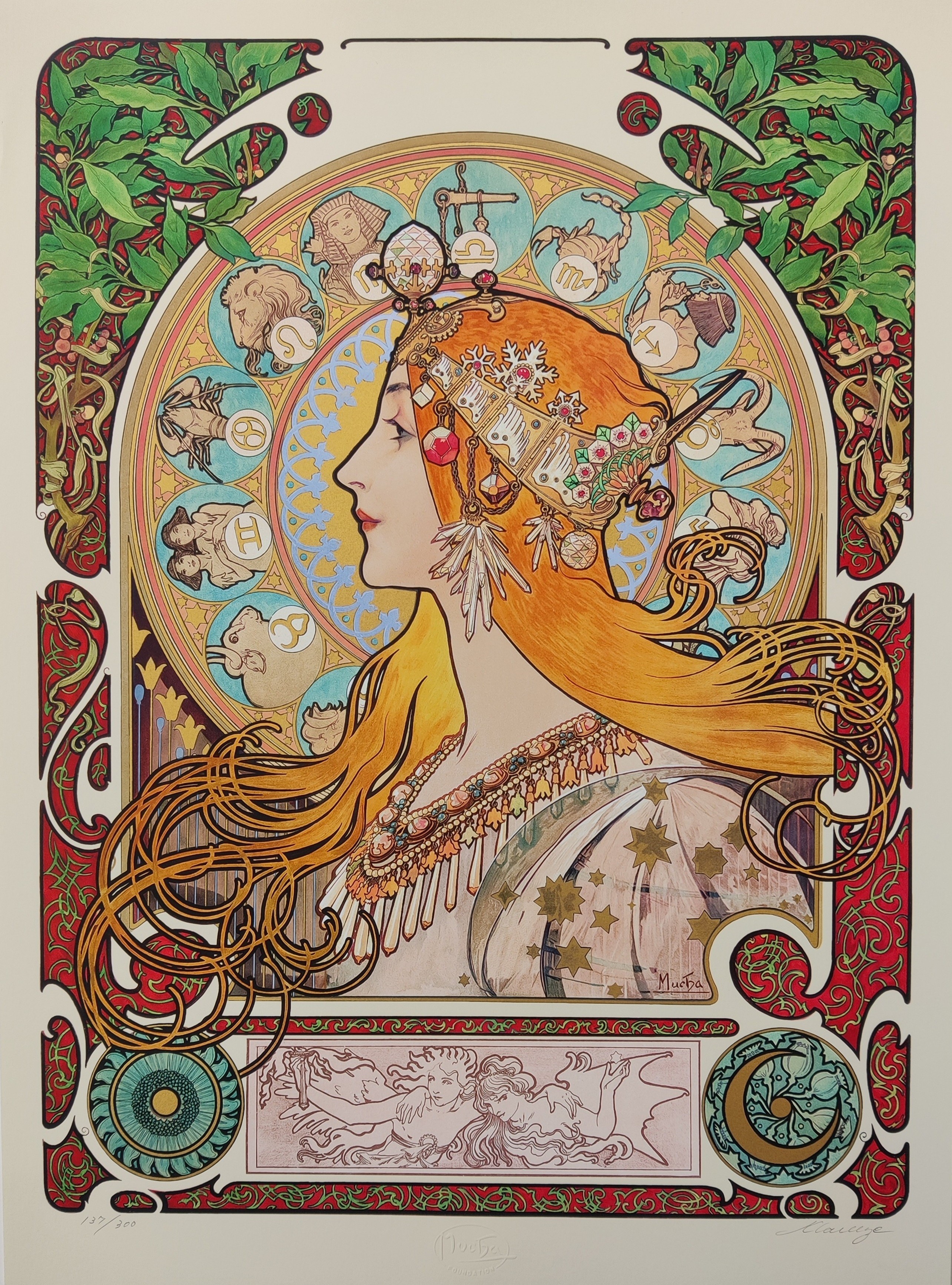 Alphons Mucha, Zodiac Alphons Mucha, Zodiac