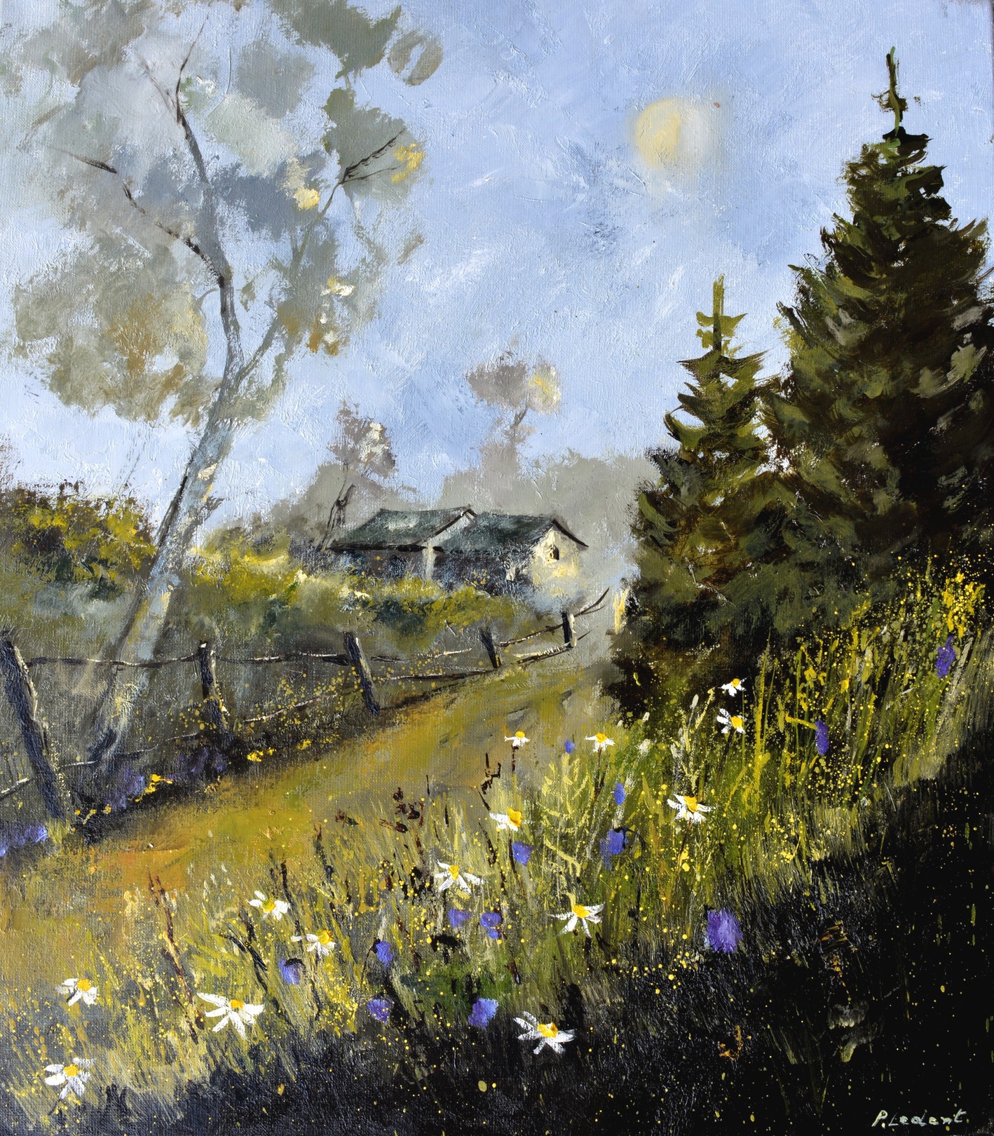Pol Ledent, Misty morning Pol Ledent, Misty morning
