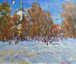 Gemälde, Water baptism, Ivanyuk Oleksiy