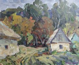 Painting, Quiet evening, Ivanyuk Oleksiy