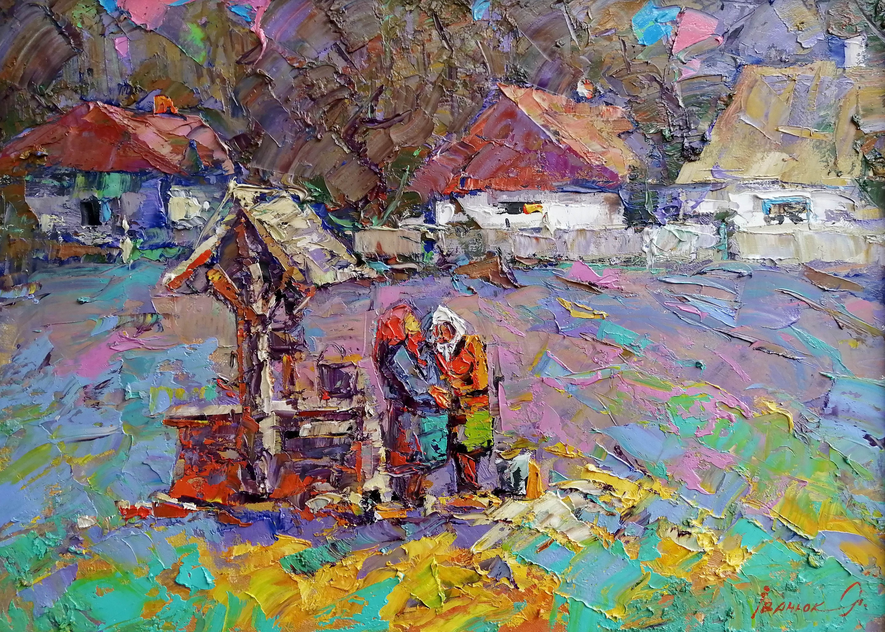 Ivanyuk Oleksiy, At the well Ivanyuk Oleksiy, At the well