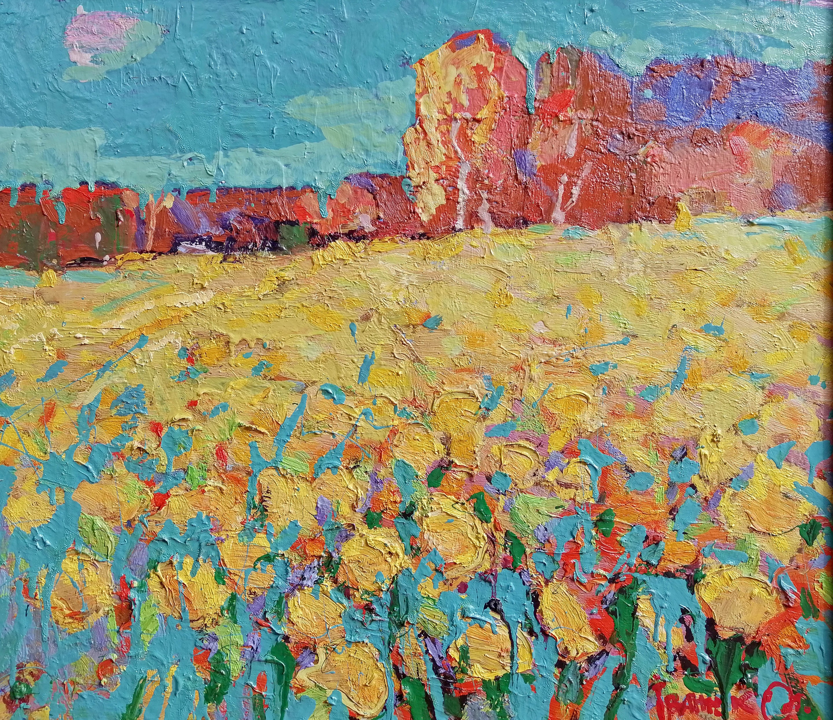 Ivanyuk Oleksiy, Sunflower field Ivanyuk Oleksiy, Sunflower field