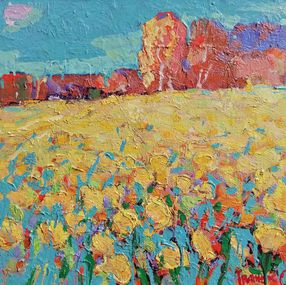 Painting, Sunflower field, Ivanyuk Oleksiy