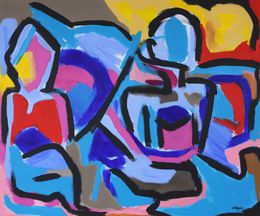 Painting, La Joie de Vivre, Sarah Elqa