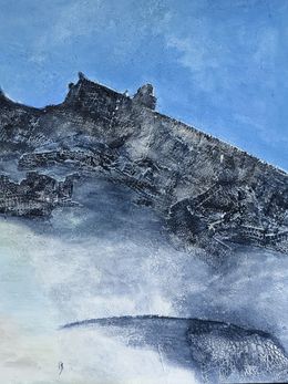 Painting, Dans la brume, Florence Boré