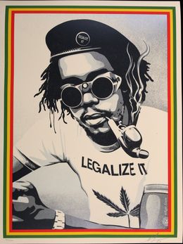 Print, Legalize It (Peter Tosh), Shepard Fairey (Obey)