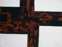 Print, Lidice 2 Variante, Oswaldo Guayasamin