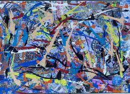 Gemälde, Aloha et vive les fleurs, Seb Paul Michel