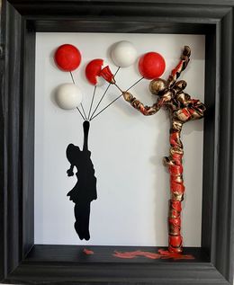 Painting, Style Banksy 1, Bernard Saint-Maxent